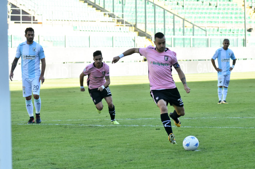 entella palermo prima volta