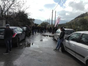 manifestazione tifosi