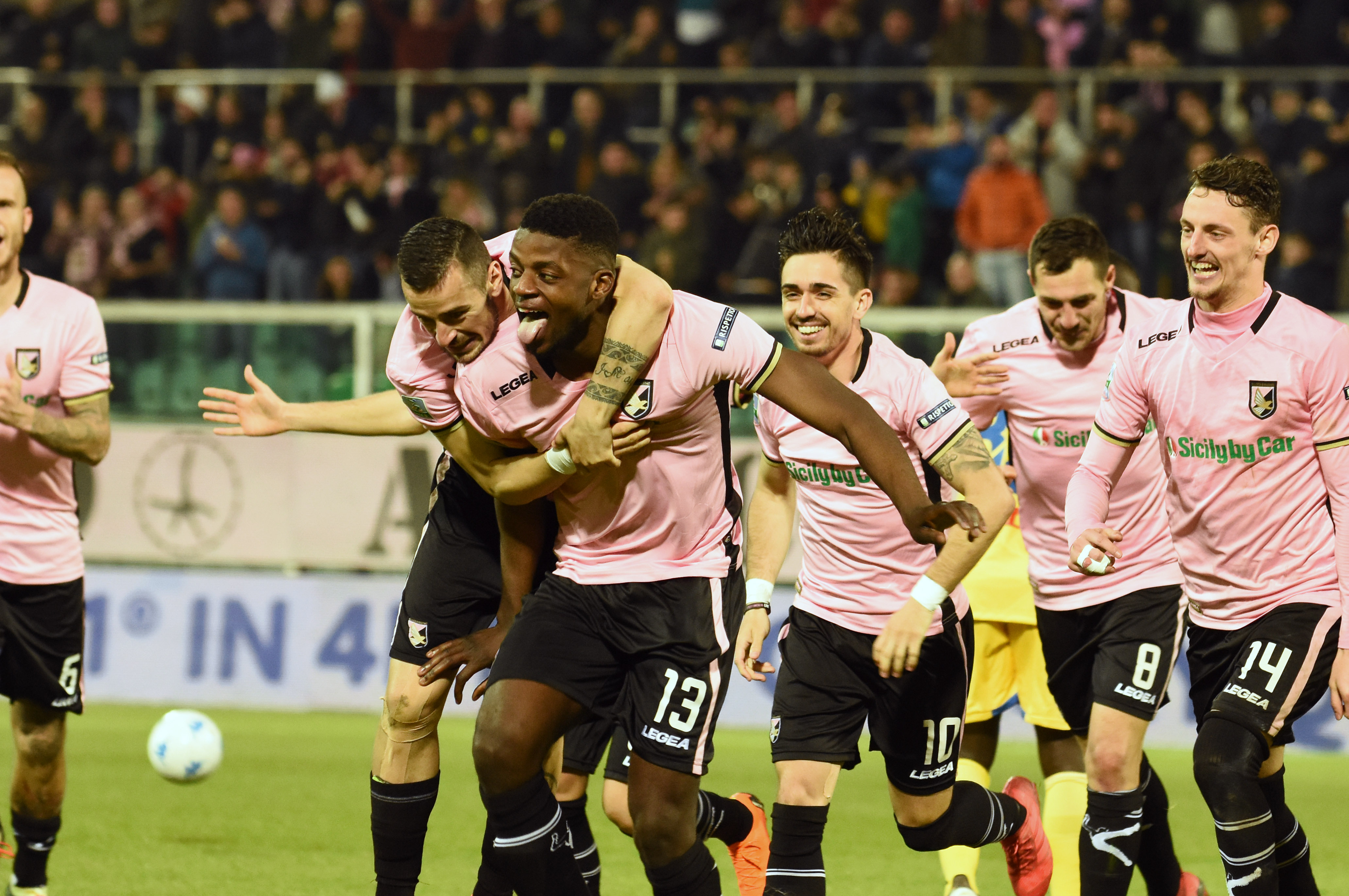 Palermo frosinone Gnahoré