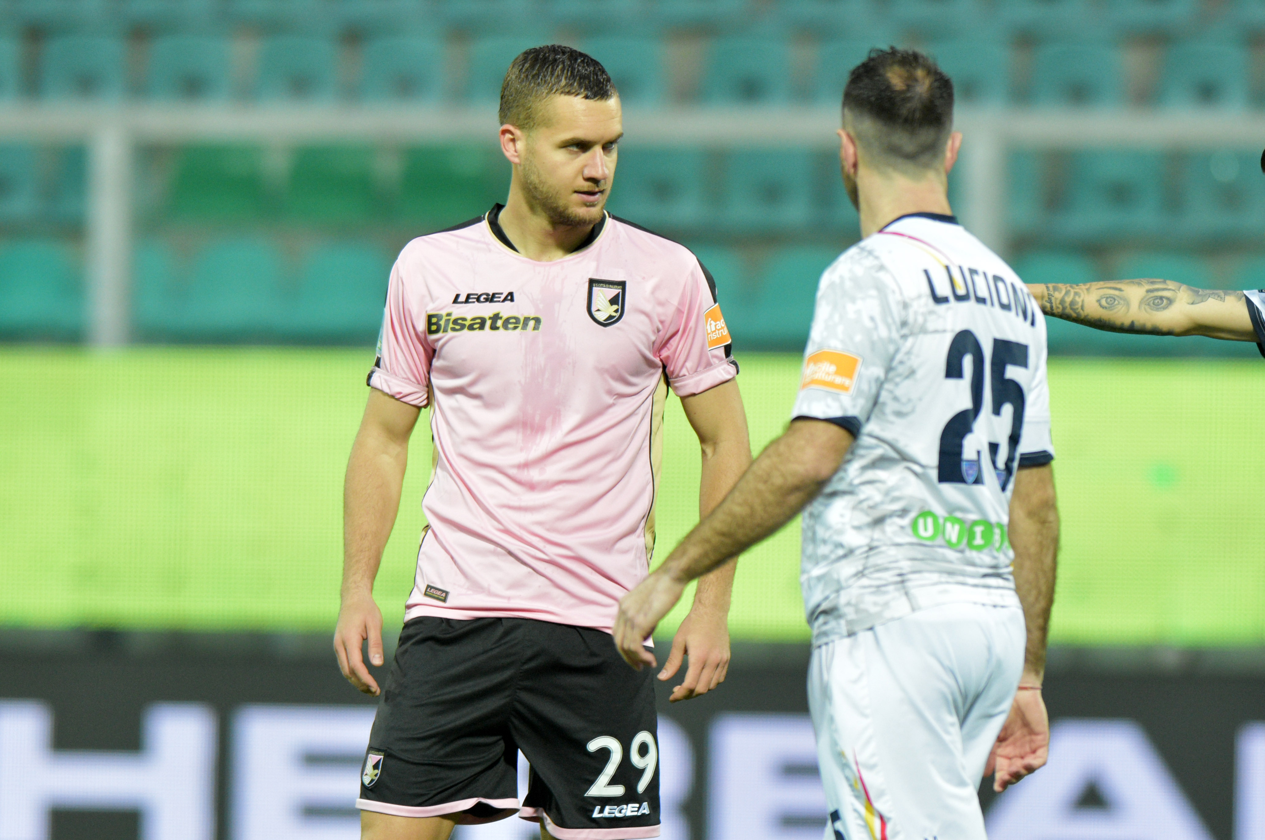 George Puscas Palermo Lecce