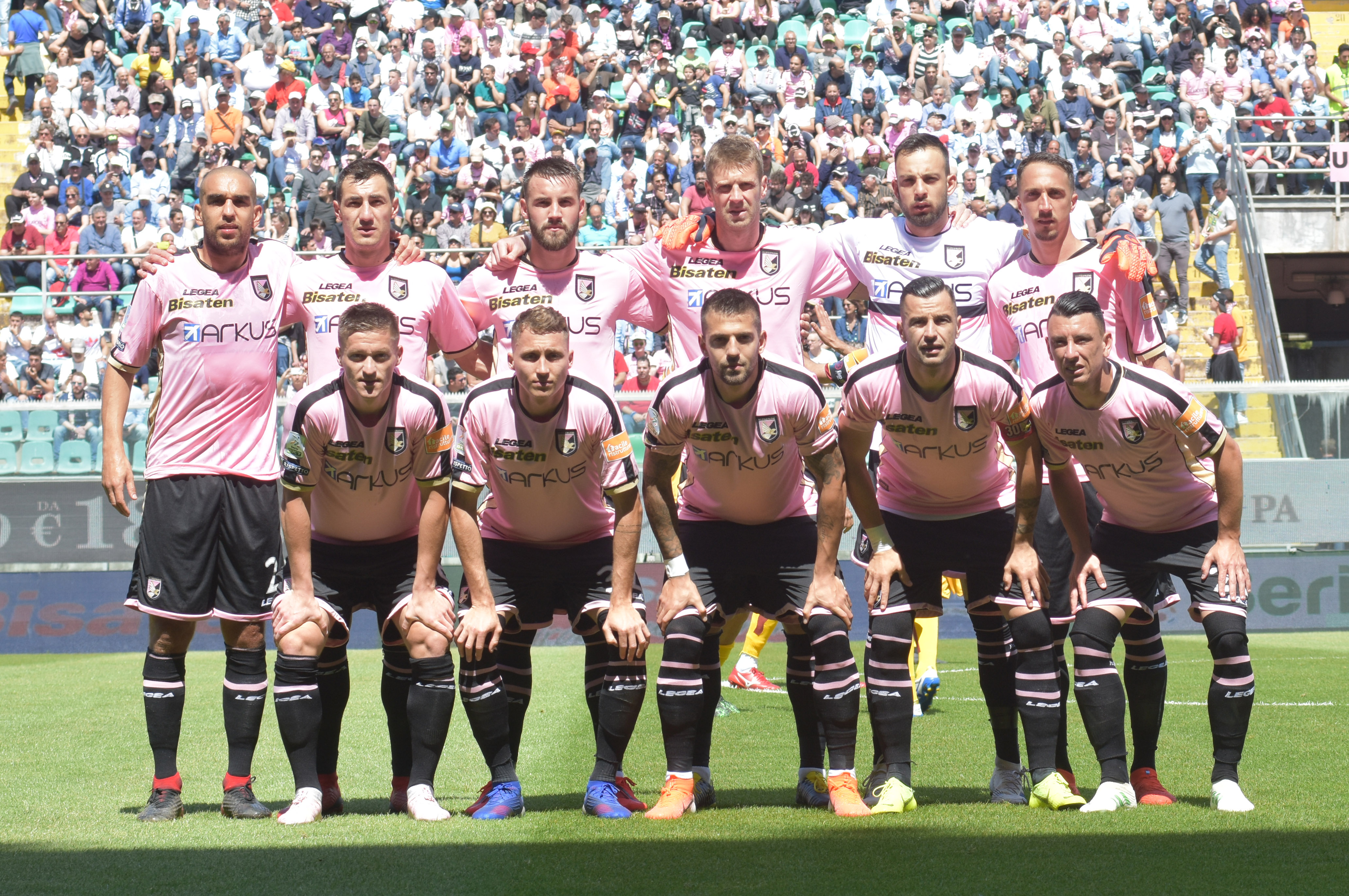 I giocatori del Palermo: 