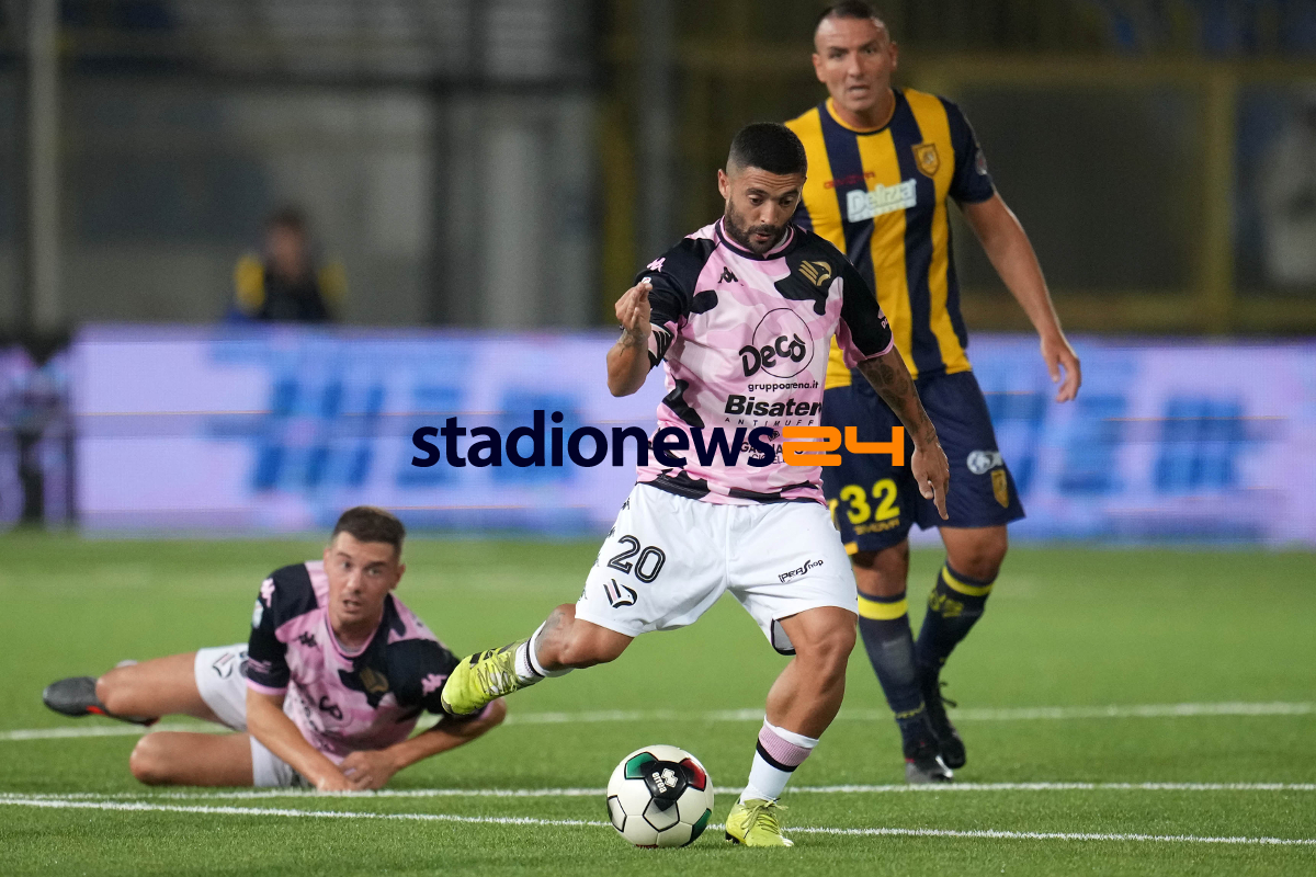 De Rose Juve Stabia Palermo FOTO PEPE / PUGLIA