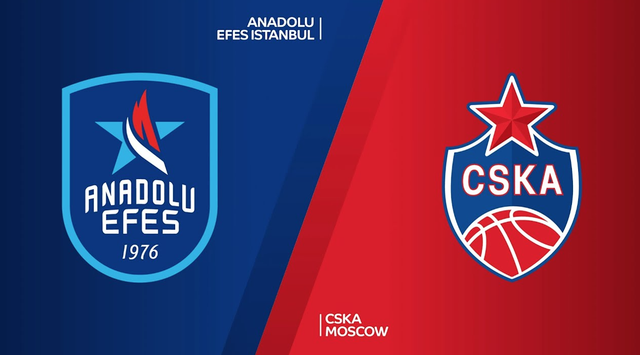 Eurolega Basket, Anadolu Efes Istanbul Cska Mosca dove vedere in