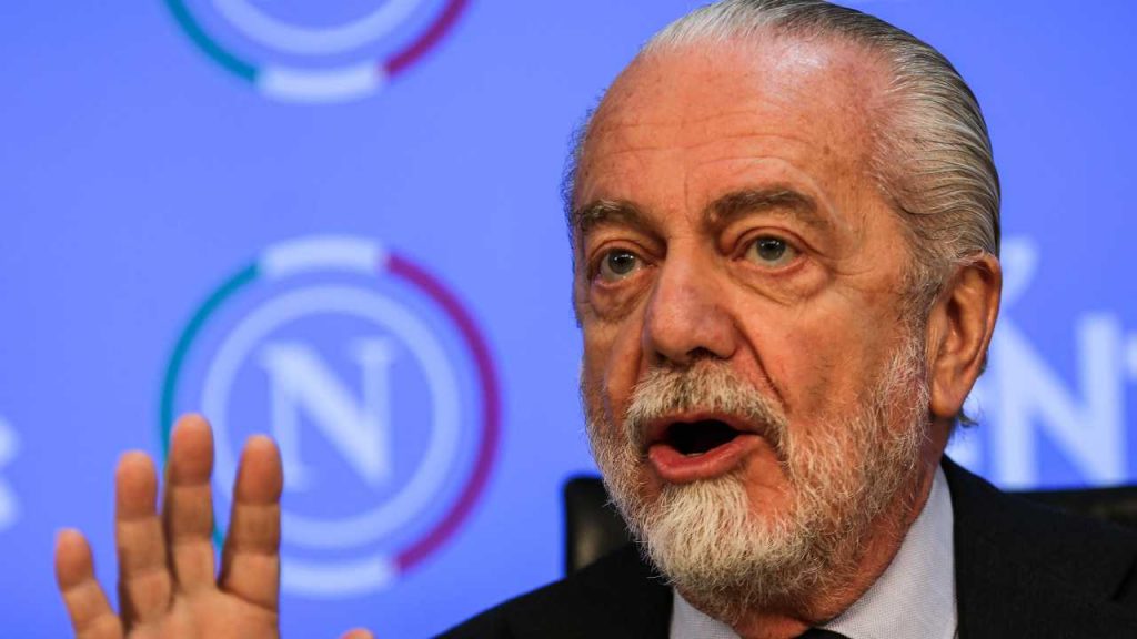 Aurelio De Laurentiis - foto ANSA - StadioNews.it