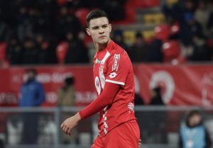 Valentin Carboni in campo con la maglia del Monza - foto ANSA - StadioNews.it