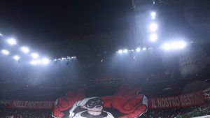 Curva Milan - Fonte LaPresse - stadionews.it