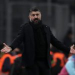 Gennaro Gattuso si sbraccia in panchina per le decisioni arbitrali - foto ANSA - StadioNews.it