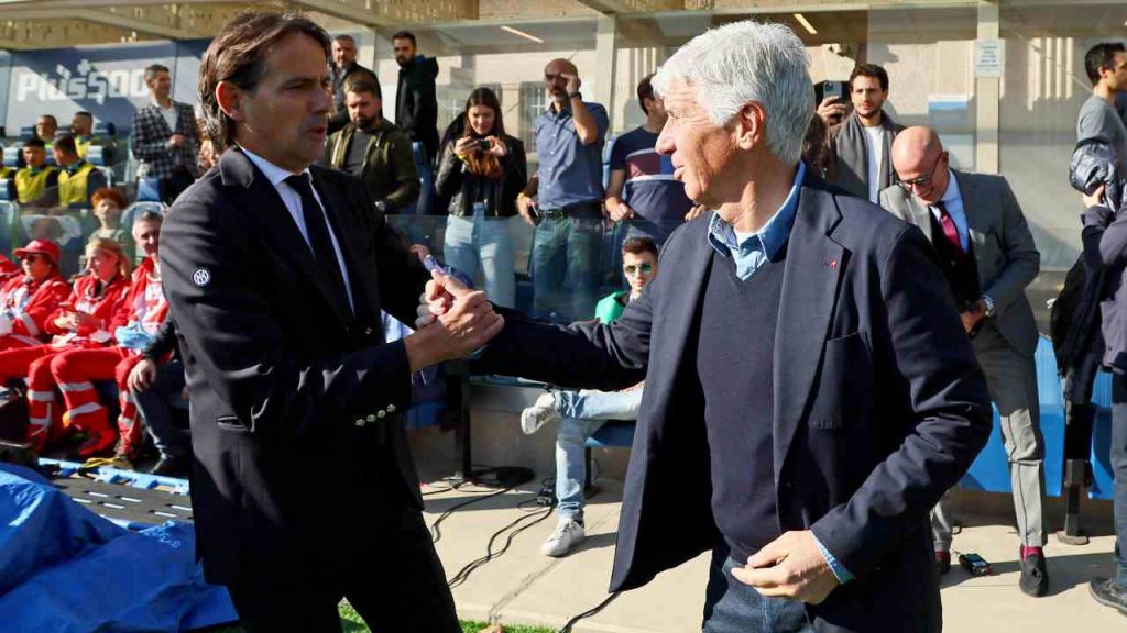 Inzaghi e Gasperini - foto ANSA - StadioNews.it