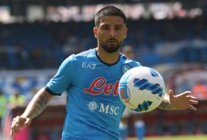 Lorenzo Insigne con la maglia del Napoli in campionato - foto ANSA - StadioNews.it