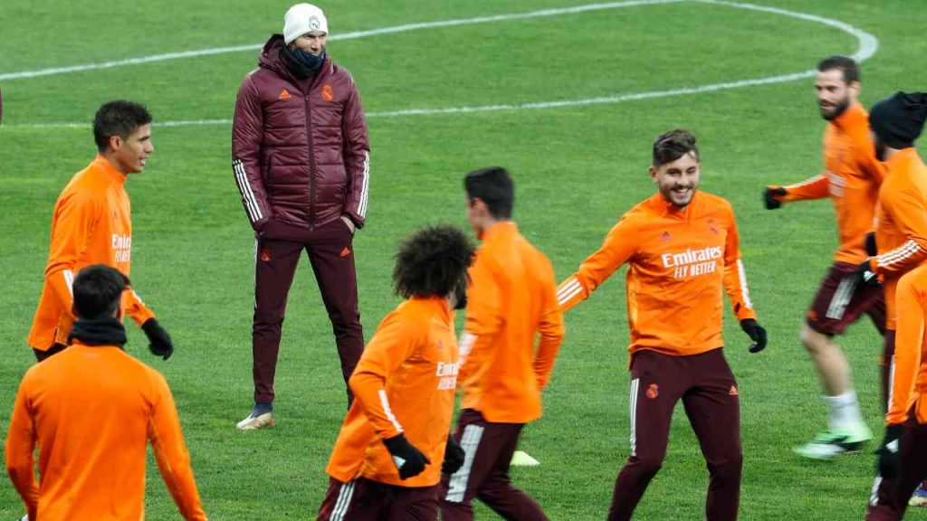 Real Madrid in allenamento - foto ANSA - StadioNews.it