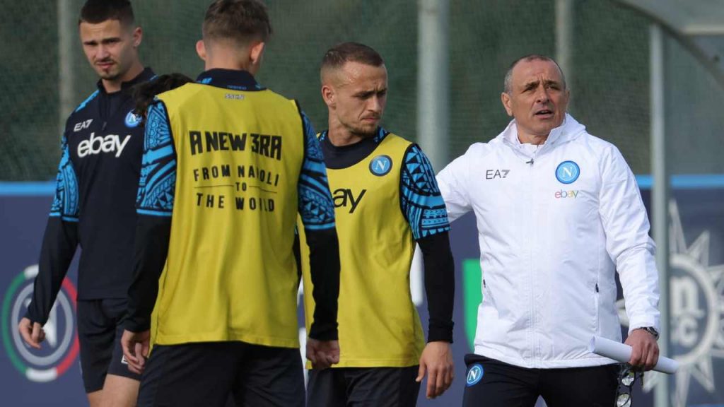 Allenamento Napoli - Fonte LaPresse - stadionews.it