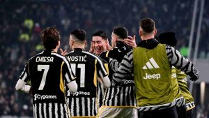 Esultanza Juventus - Fonte LaPresse - stadionews.it