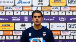 Andrea Corbari, centrocampista del Catania, è intervenuto a margine della 14ª edizione del Gran Galà...