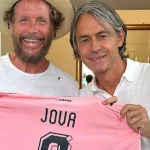 Jovanotti incontra Inzaghi a Palermo: “Pippo è la grande storia dello sport”
